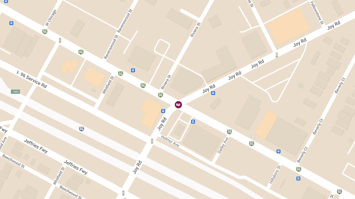 Injury Crash at Grand River Ave & Joy Rd