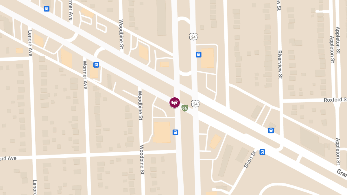 Injury Crash at Grand River Ave & Telegraph Rd