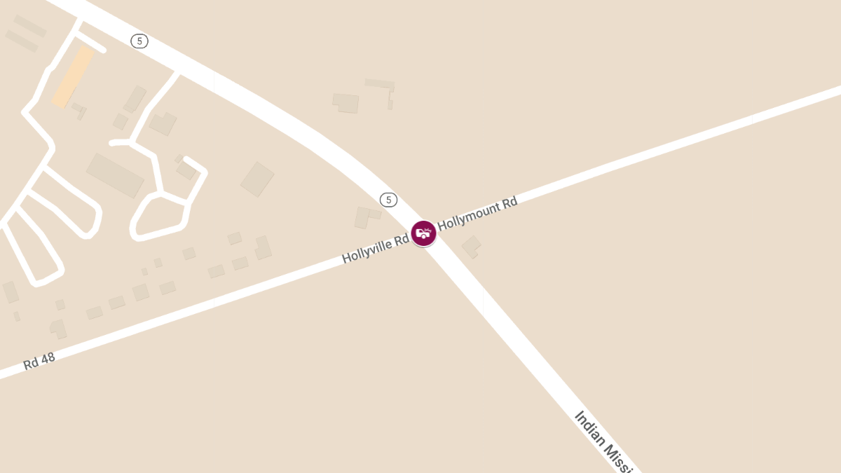 Injury Crash at Harbeson Rd & Hollymount Rd