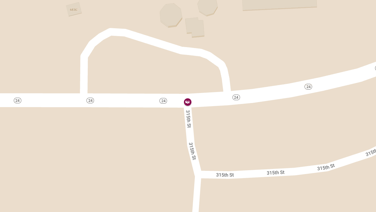 Injury Crash at Highway 24 & 315th St