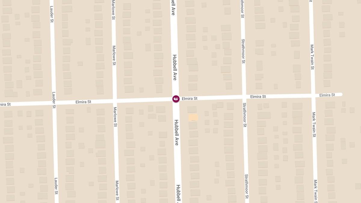 Injury Crash at Hubbell St & Elmira St