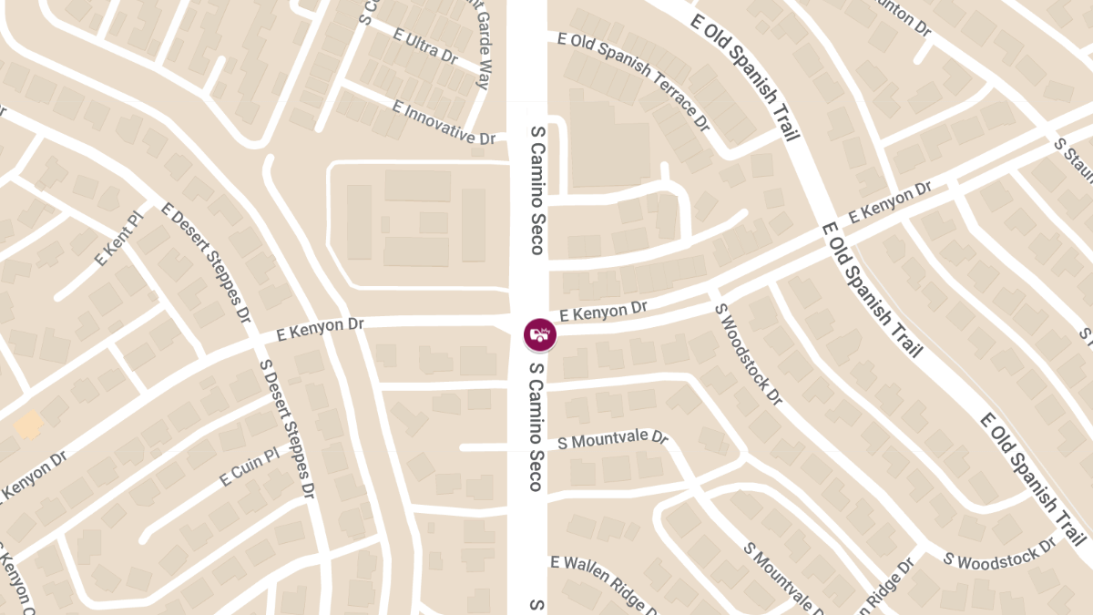 Injury Crash at Kenyon Dr and Camino Seco