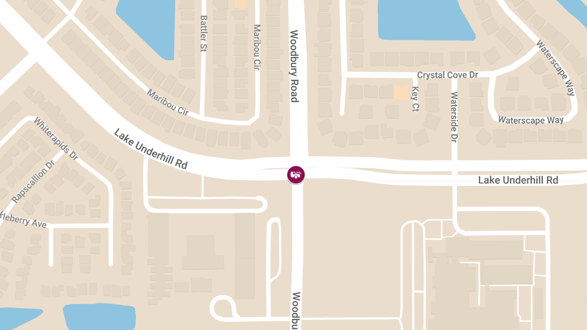 Injury Crash at Lake Underhill Rd & Woodbury Rd