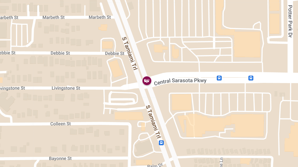 Injury Crash at Livingstone St & S Tamiami Trl