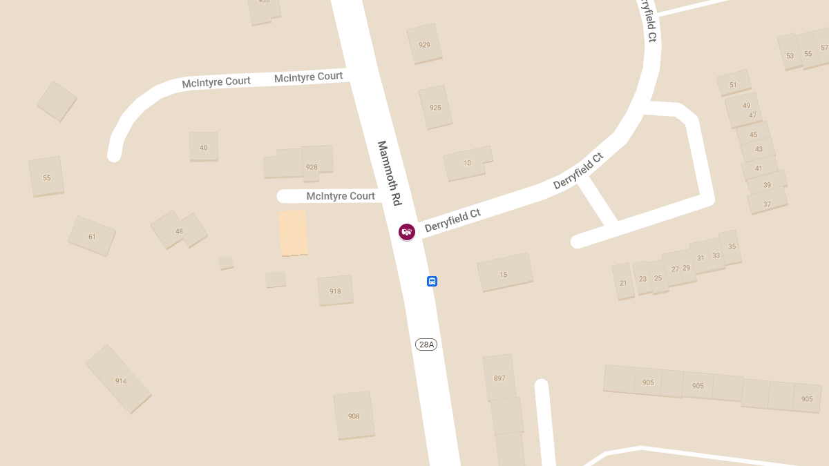 Injury Crash at Mammoth Rd & Derryfield Ct