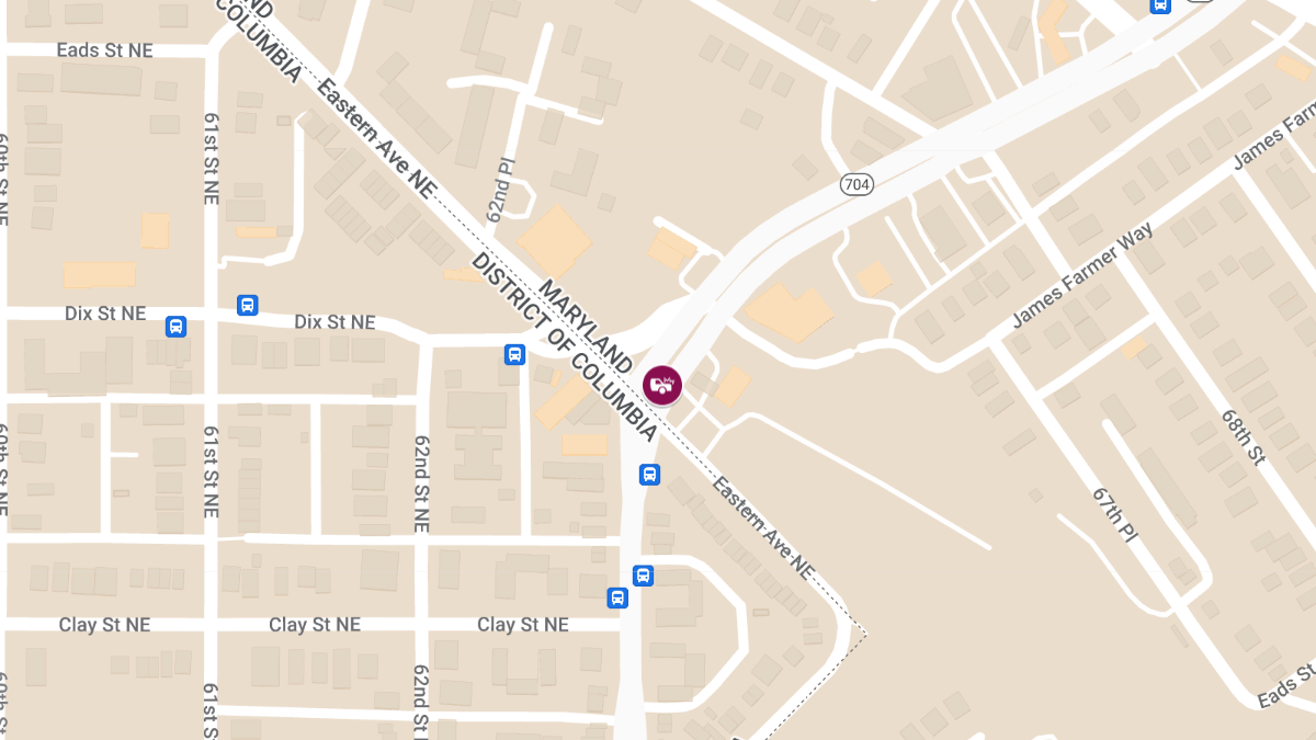 Injury Crash at Martin Luther King Jr. St SE & Eastern Ave