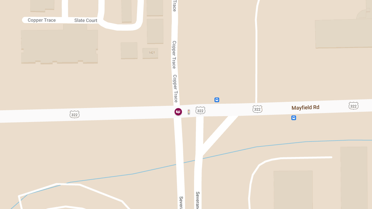 Injury Crash at Mayfield Rd & Severance Cir