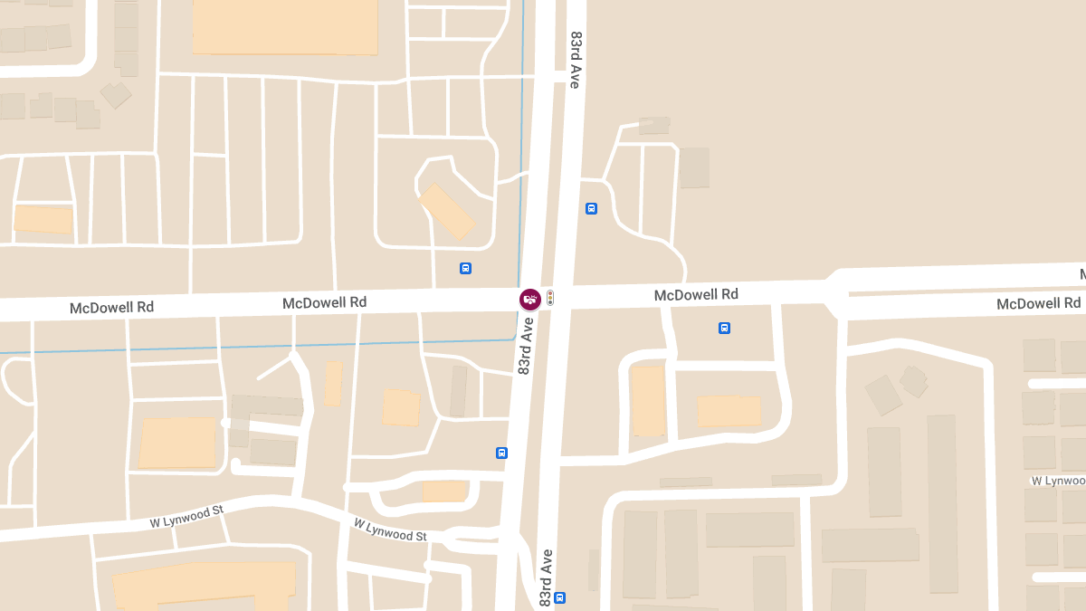 Injury Crash at McDowell Rd & 83rd Ave