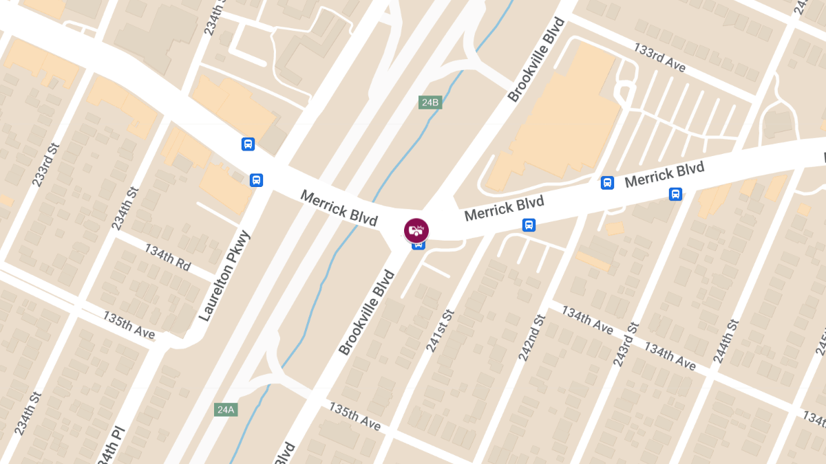 Injury Crash at Merrick Blvd & Brookville Blvd