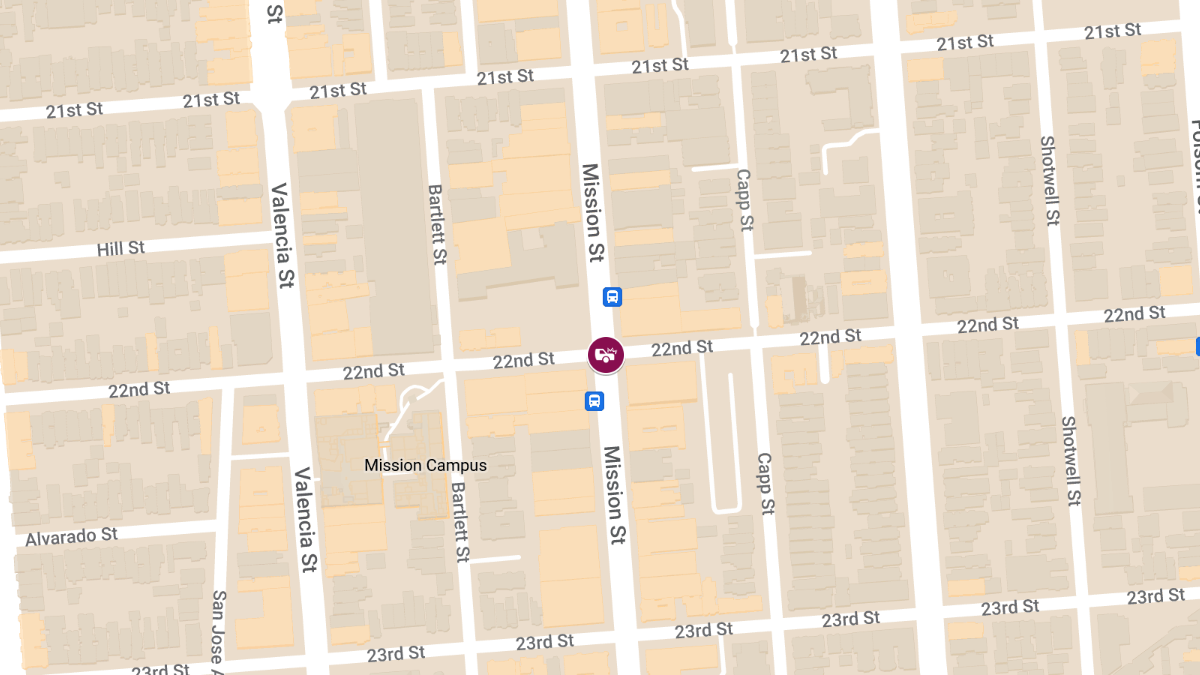 Injury Crash at Mission St & 22nd St