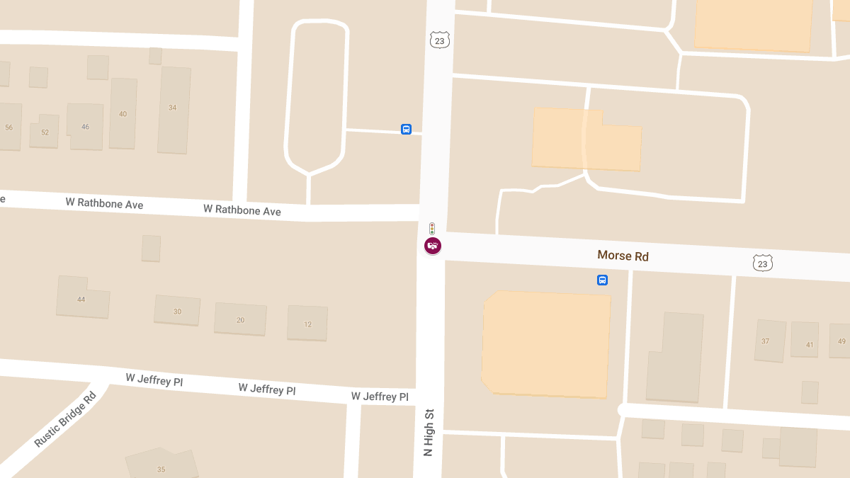 Injury Crash at Morse Rd & N High St