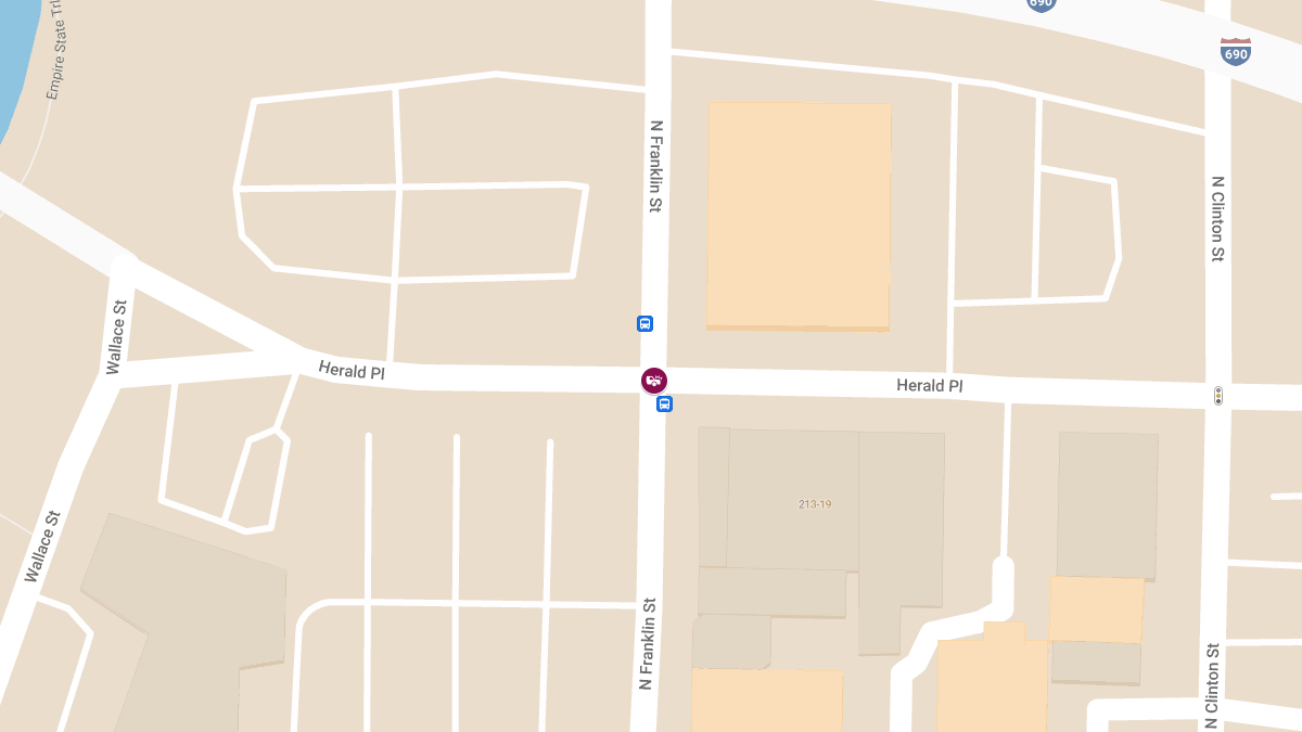 Injury Crash at N Franklin St & Herald Pl