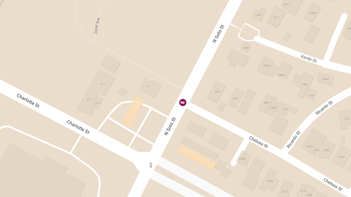 Injury Crash at N Soto St & Chelsea St