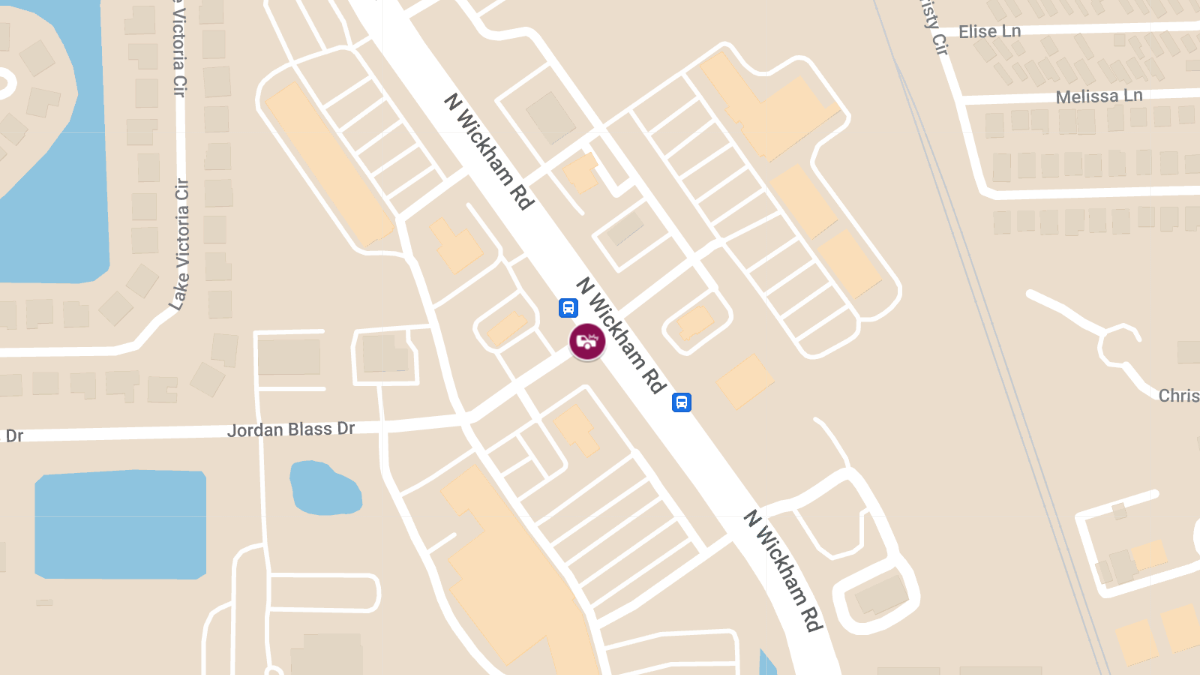 Injury Crash at N Wickham Rd & Jordan Blass Dr