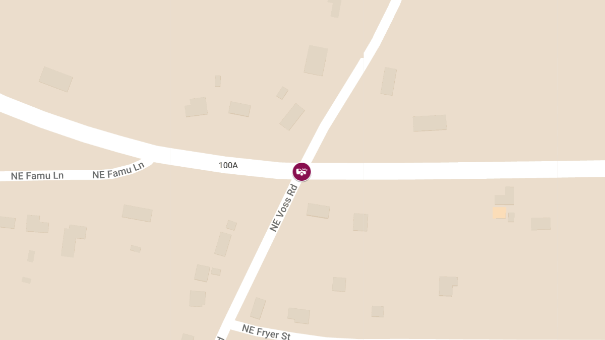 Injury Crash at NE Voss Rd & NE Bascom Norris Dr