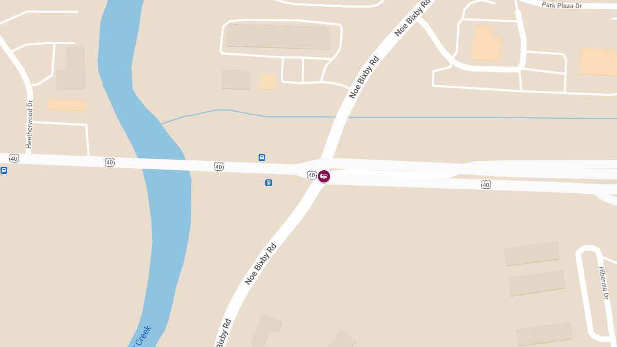 Injury Crash at Noe Bixby Rd & E Main St