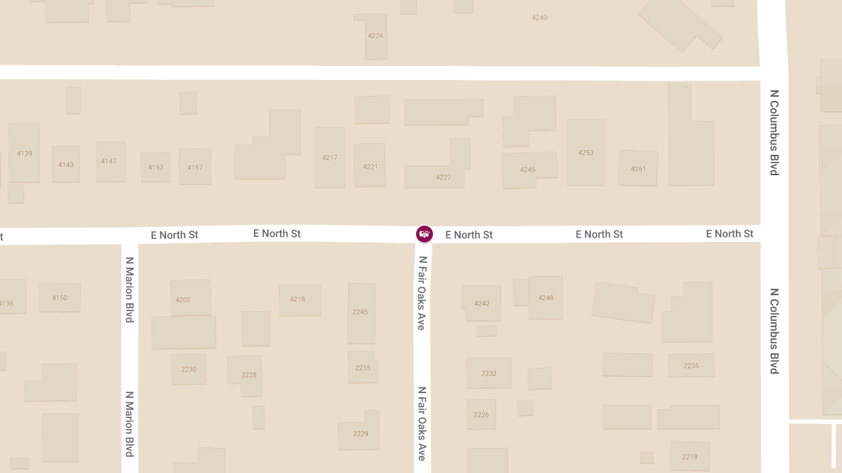 Injury Crash at North St & Fair Oaks