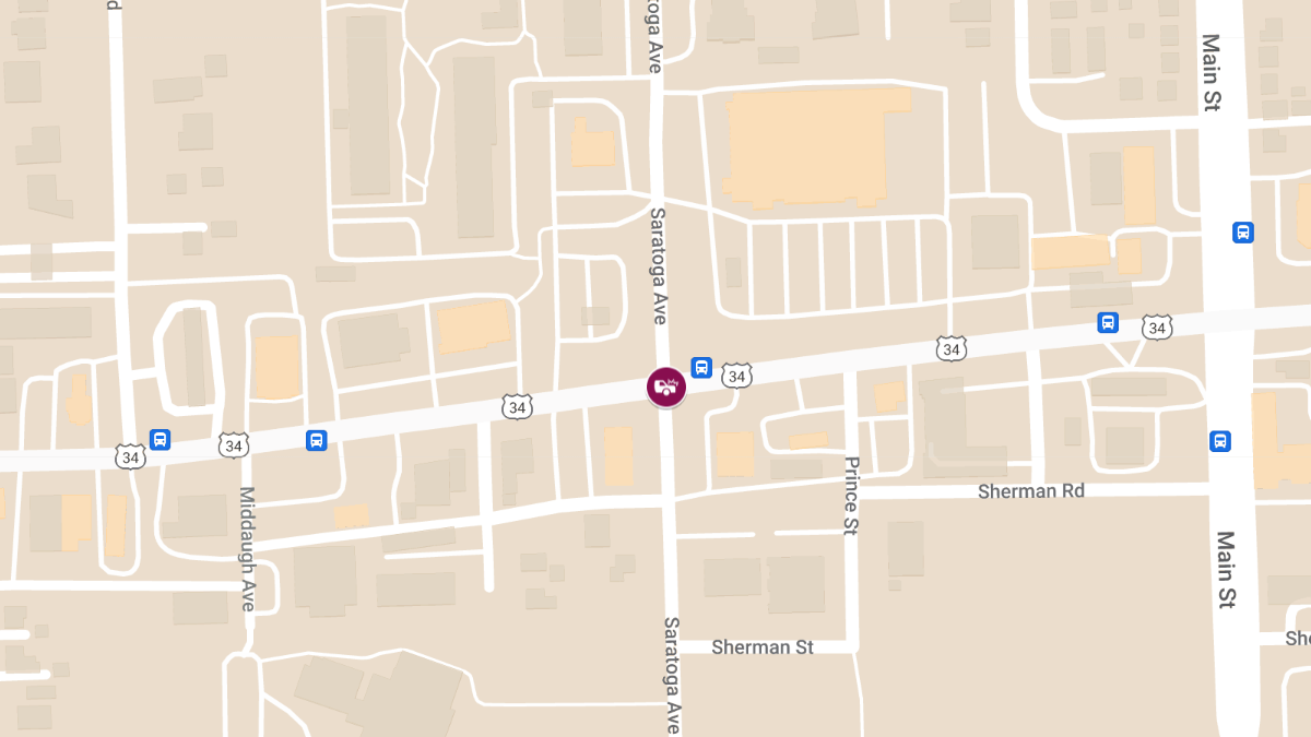 Injury Crash at Ogden Ave & Saratoga Ave