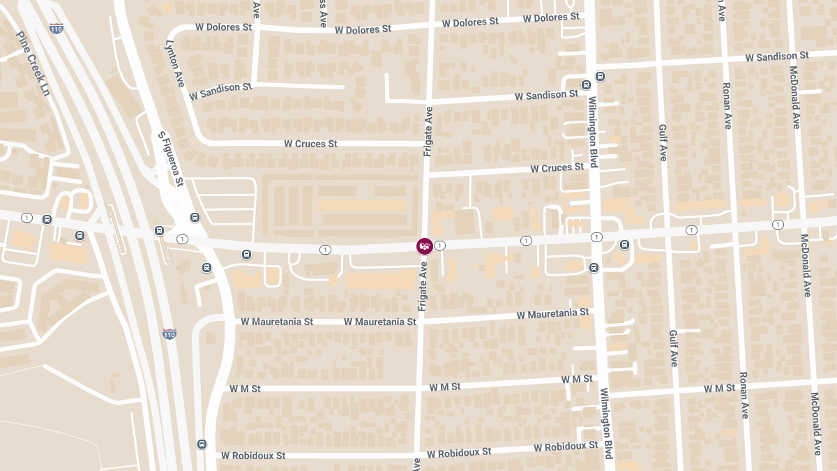 Injury Crash at Pacific Coast Hwy & Frigate Ave