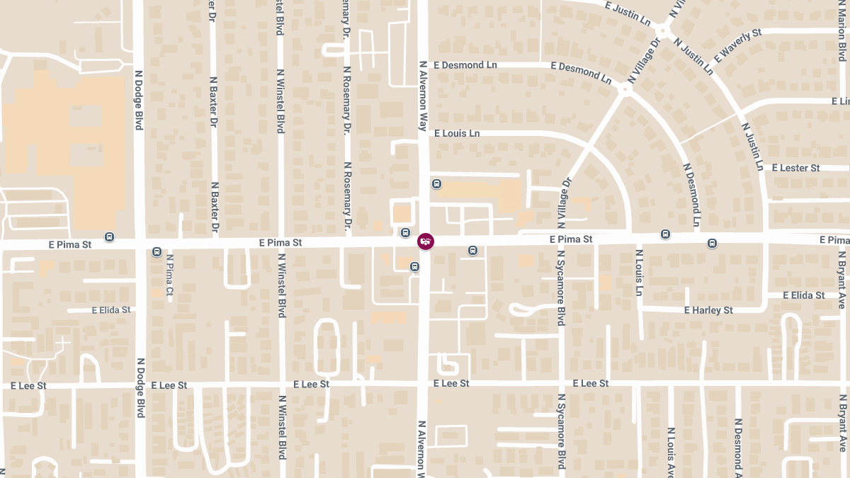 Injury Crash at Pima St & Alvernon Way