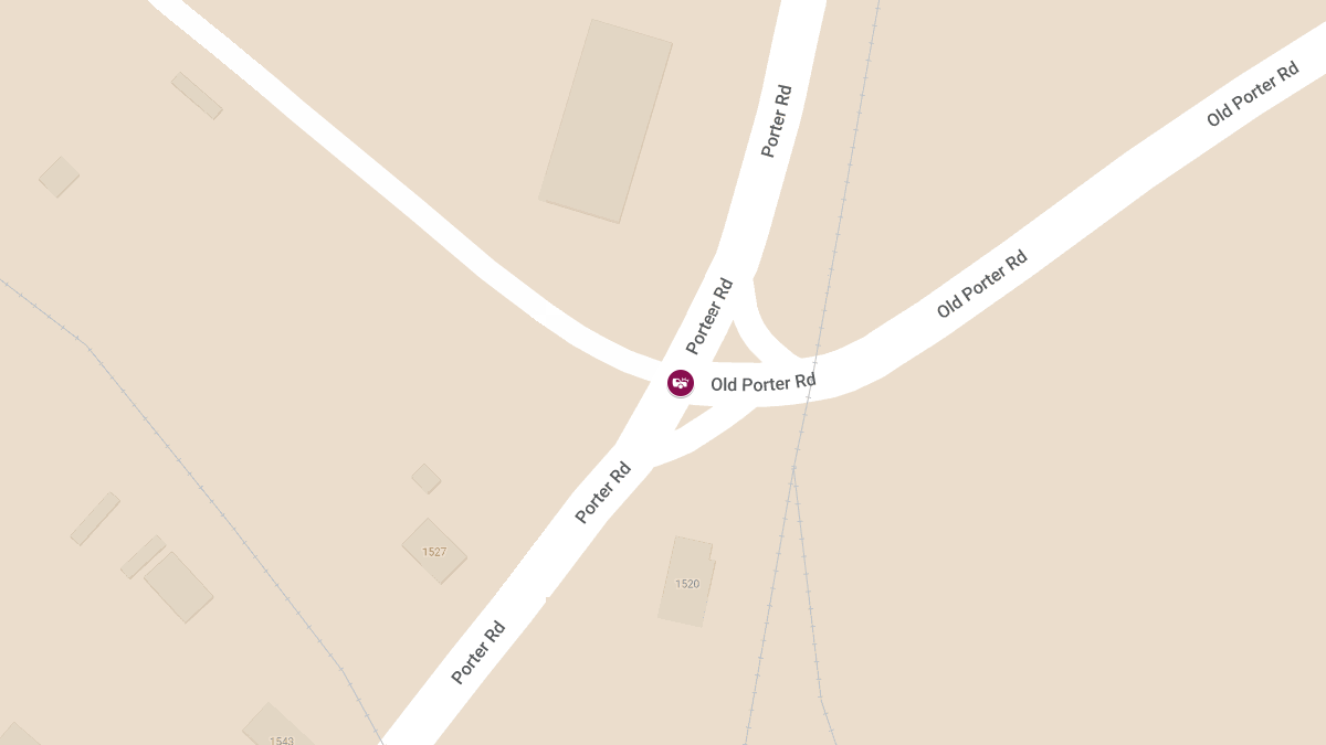 Injury Crash at Porter Rd & Old Porter Rd