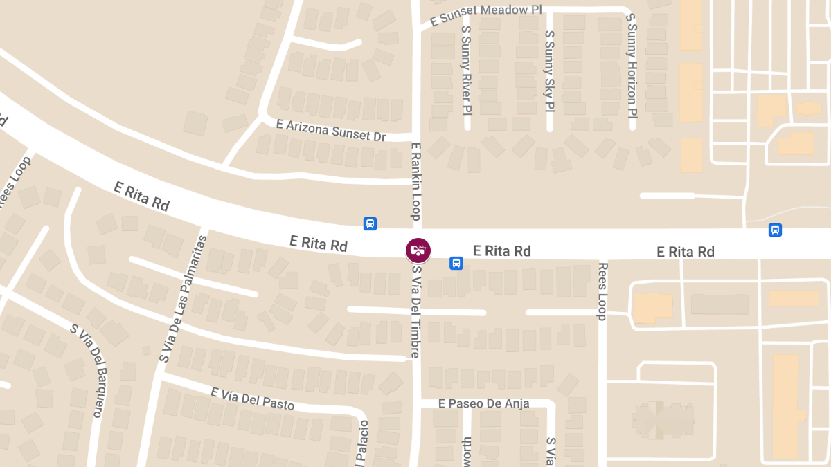 Injury Crash at Rita Rd & Rees Loop