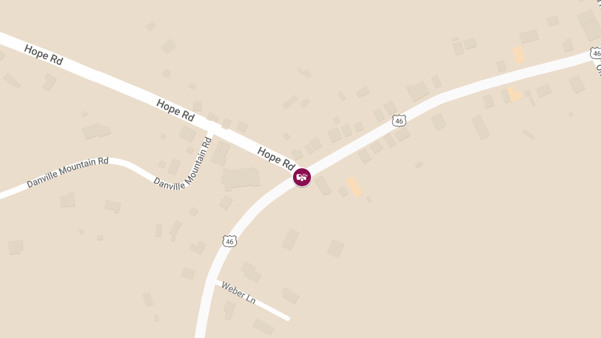 Injury Crash at Rt. 46 & Hope Rd