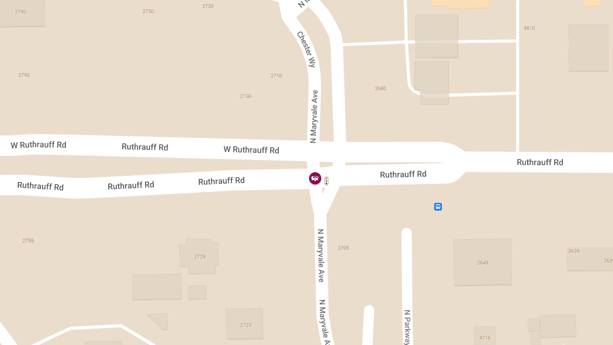 Injury Crash at Ruthrauff Rd & Maryvale Ave