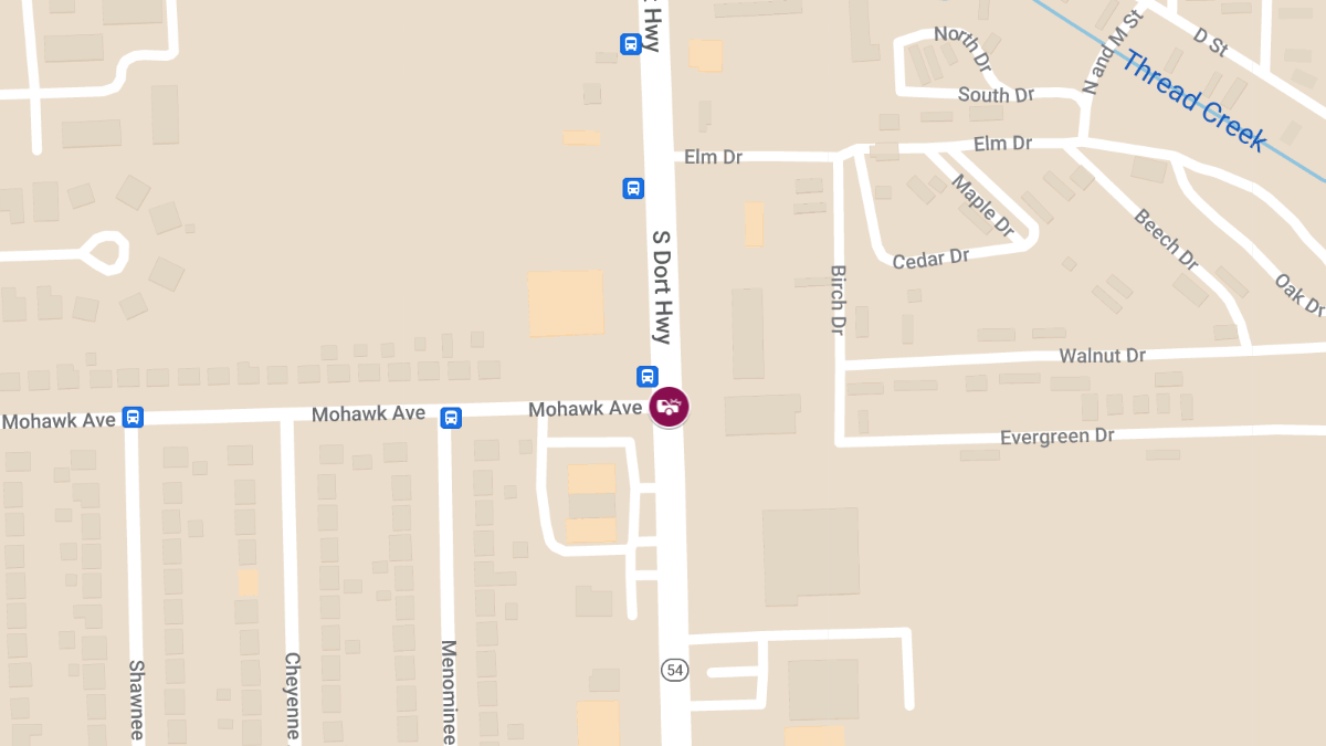 Injury Crash at S Dort Hwy & Mohawk Ave