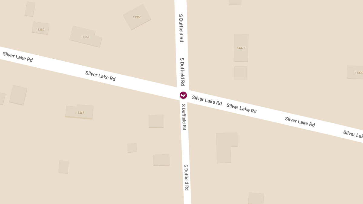 Injury Crash at S Duffield Rd & Silver Lake Rd