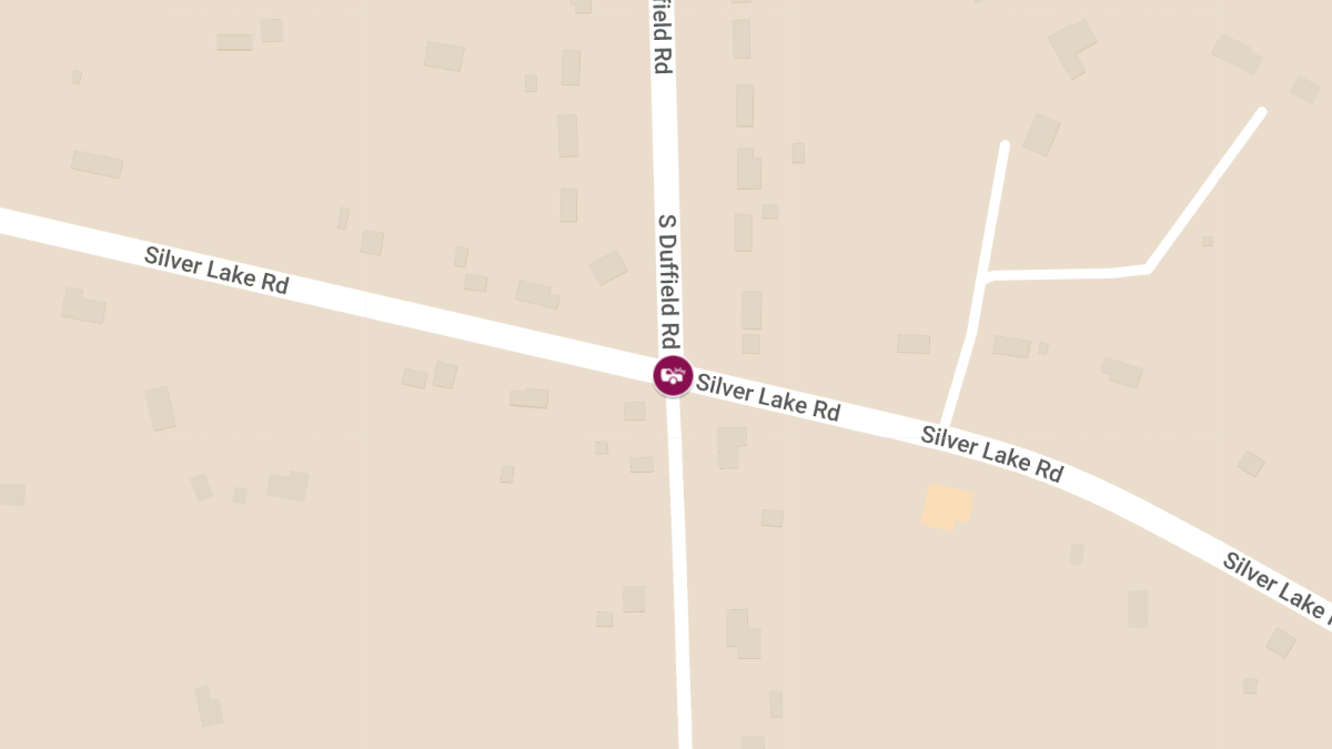 Injury Crash at S Duffield Rd & Silver Lake Rd