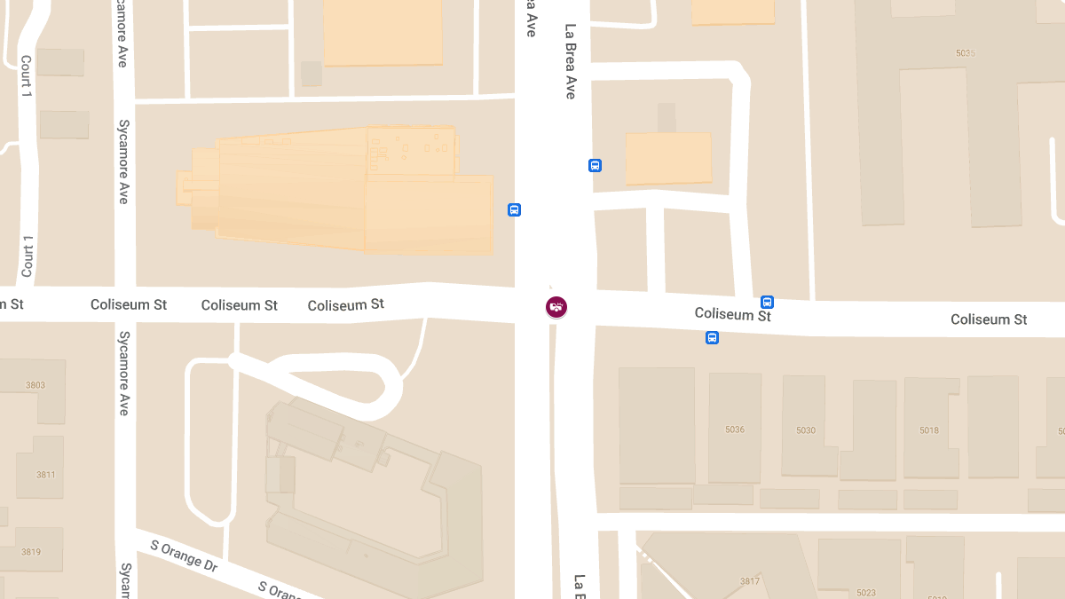 Injury Crash at S La Brea Ave & Coliseum St