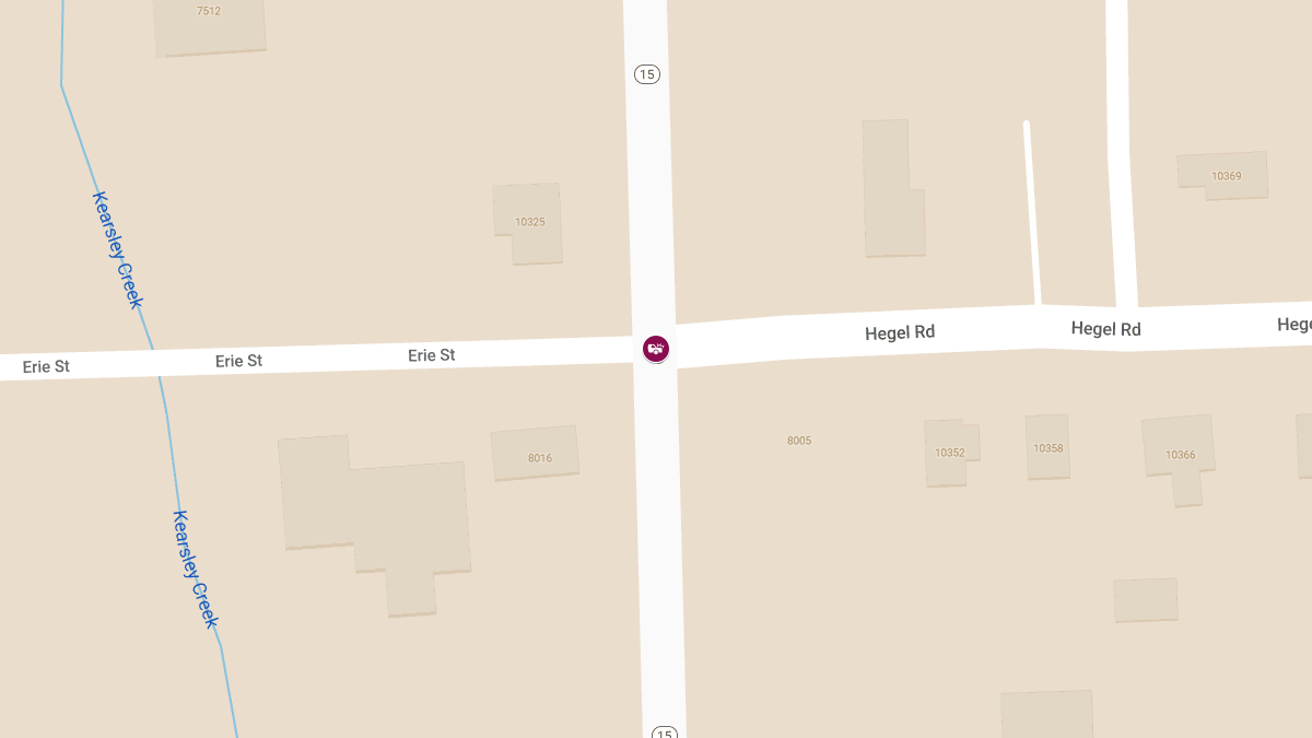 Injury Crash at S State Rd & Hegel Rd