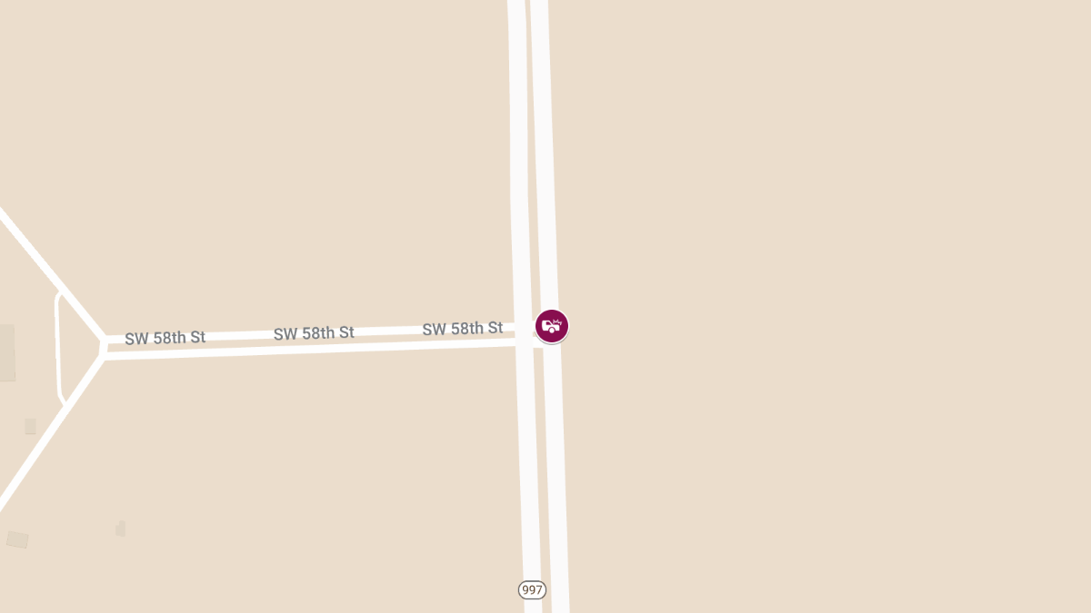 Injury Crash at SW 177th Ave & SW 58th St