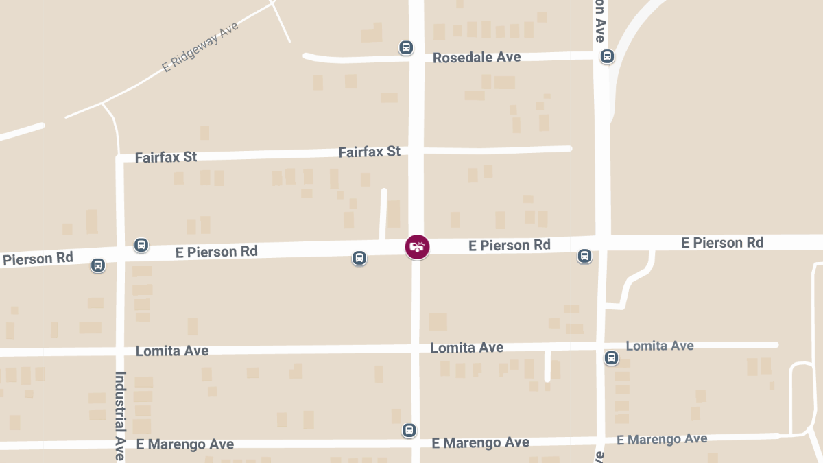 Injury Crash at Selby St & E Pierson Rd