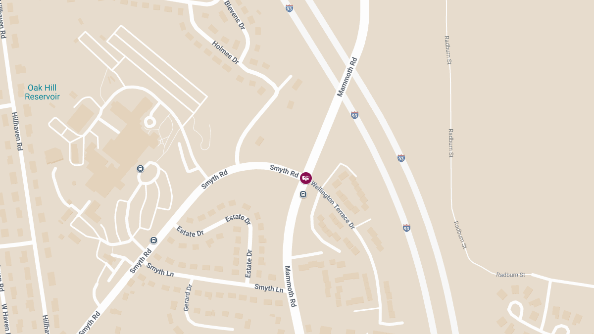 Injury Crash at Smyth Rd & Mammoth Rd