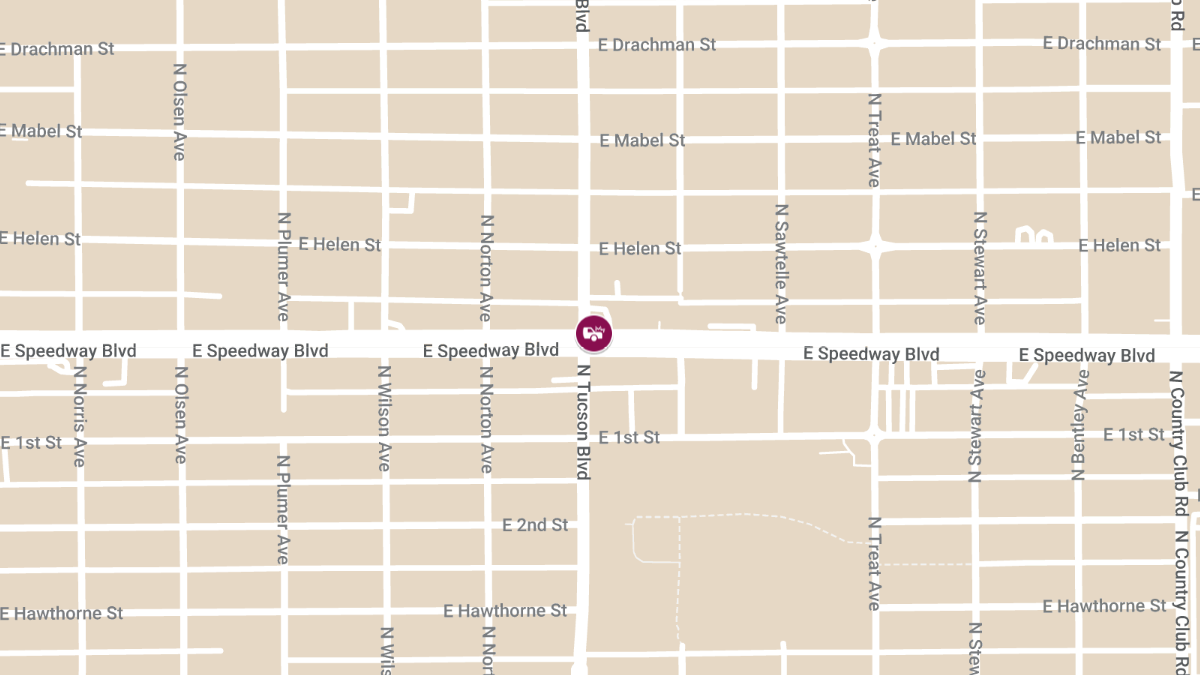 Injury Crash at Speedway Blvd & Tucson Blvd