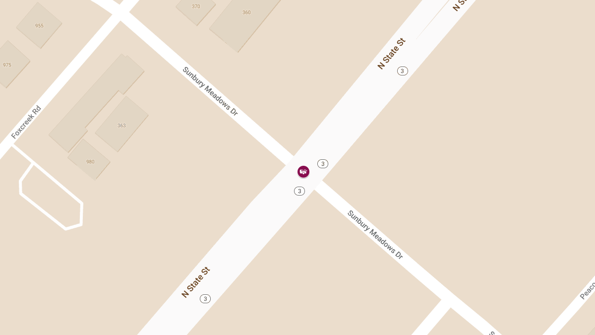 Injury Crash at State Route 3 & Sunbury Meadows Dr
