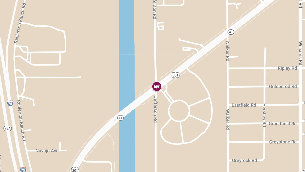 Injury Crash at US-301 & Jefferson Rd