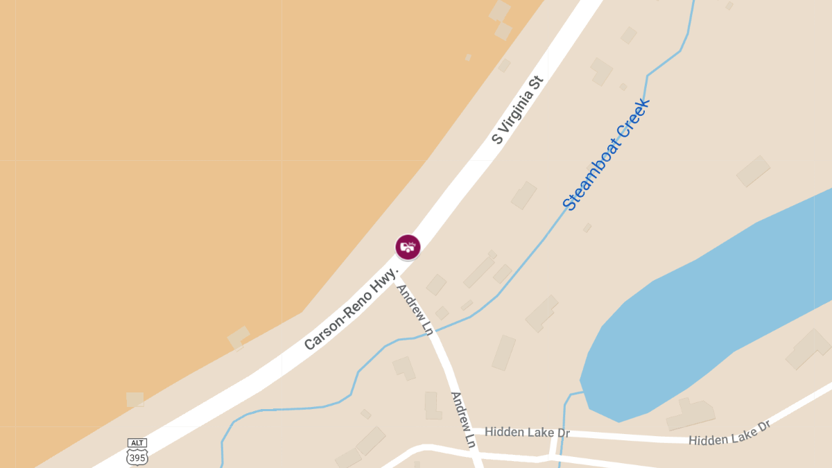 Injury Crash at US 395A & Andrew Ln
