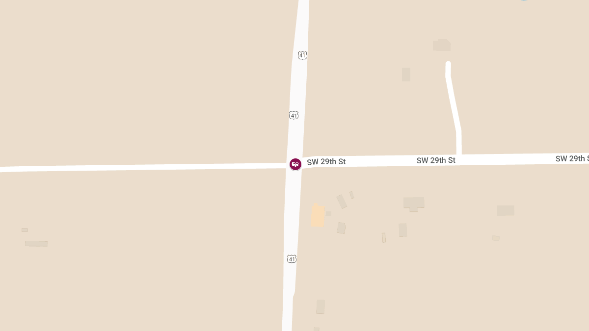 Injury Crash at US-41 & SW 29th St