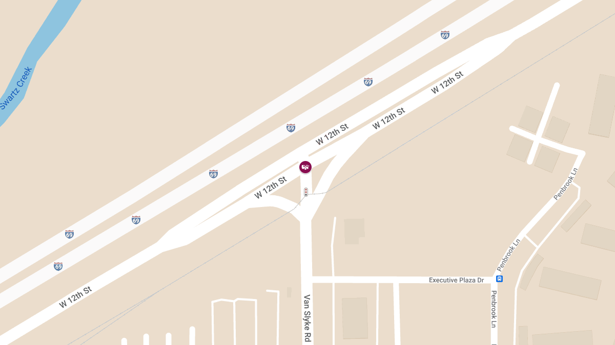 Injury Crash at W 12th St & Van Slyke Rd