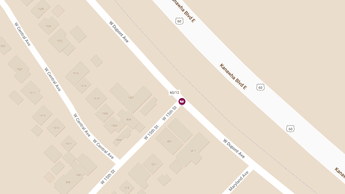 Injury Crash at W 15th St & W Dupont Ave