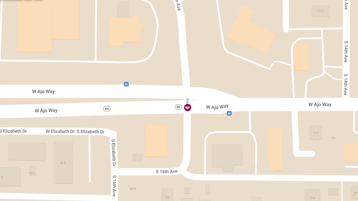 Injury Crash at W Ajo Way & S 16th Ave