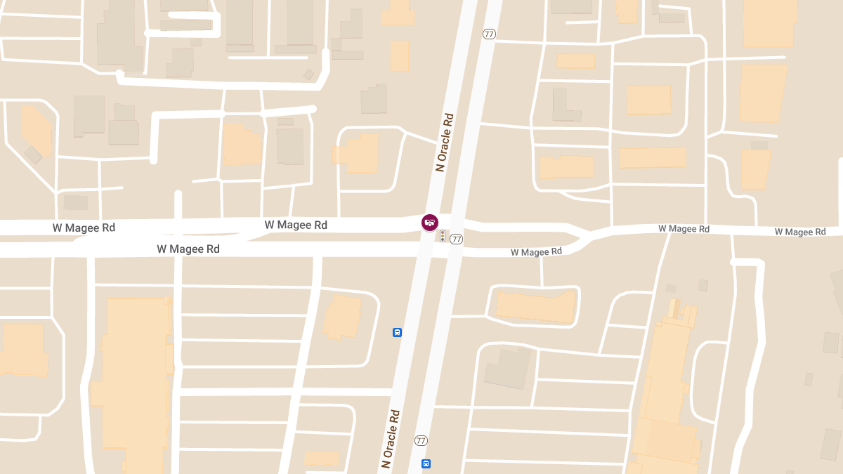 Injury Crash at W Magee Rd & N Oracle Rd