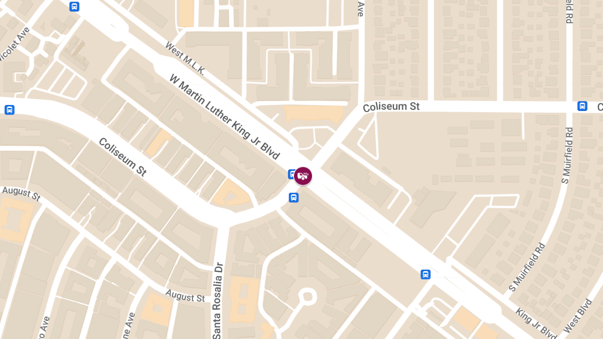 Injury Collision at W Martin Luther King Jr Blvd & Coliseum St