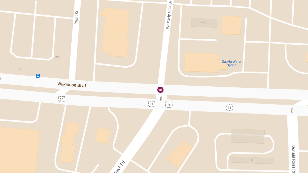 Injury Crash at Wilkinson Blvd & Westerly Hills Dr