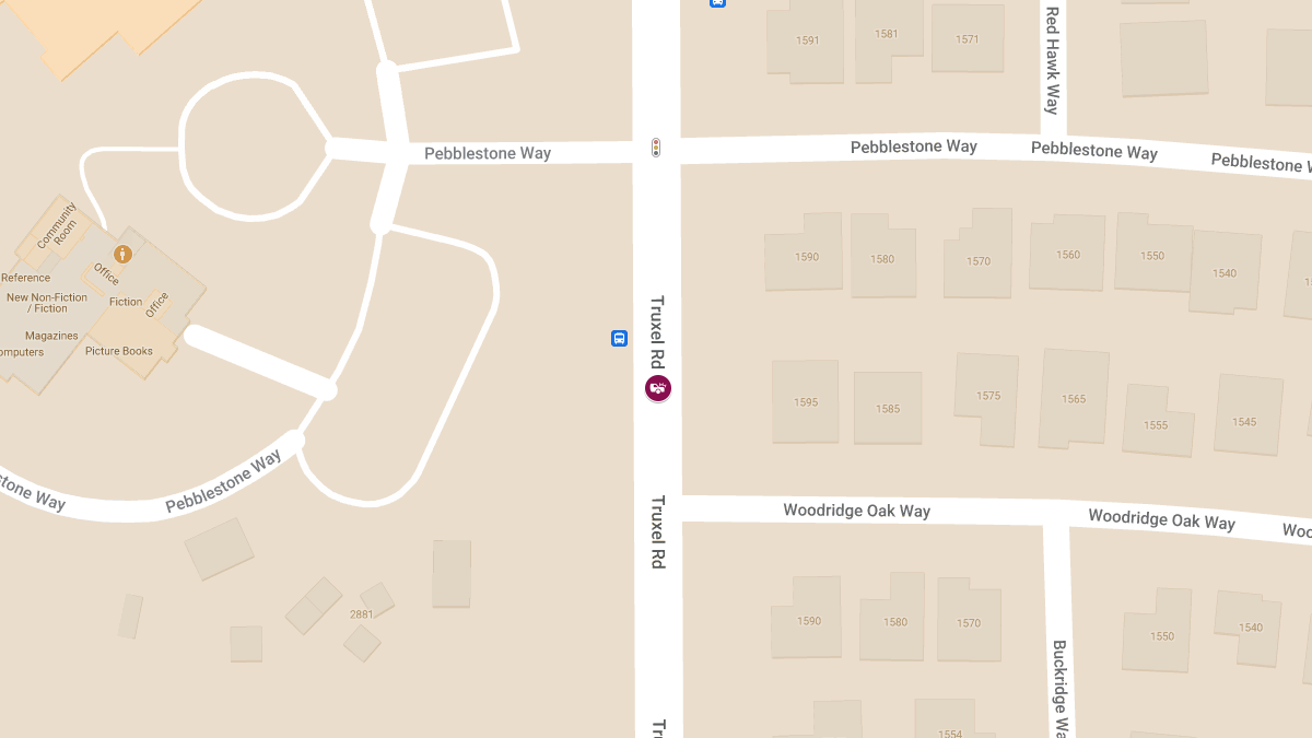 Injury Crash in FoodMaxx Parking Lot on Truxel Rd