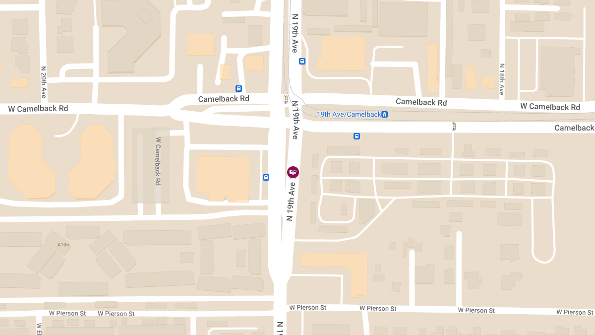 Injury Crash on 19th Ave South of Camelback Rd