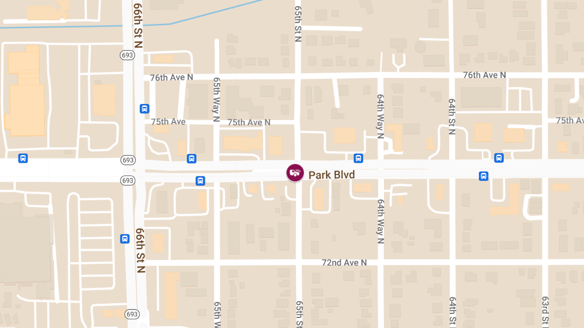 Injury Crash on 66th St N Near 5825 Block